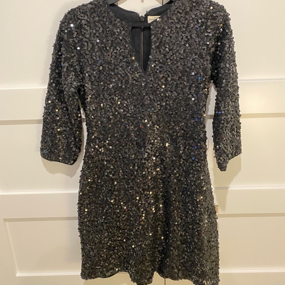 Sparkly black dress from Abercrombie